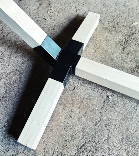 ŁĄCZNIK XXL HAMAKA 80x80x2 mm