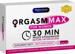 ORGASM MAX WOOMEN - 1op - 2 Tab Suplement Diety