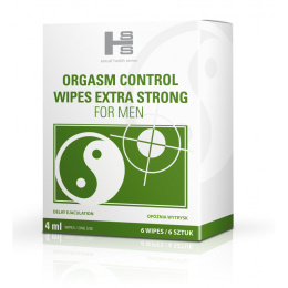 Orgasm Control Wipes 6szt